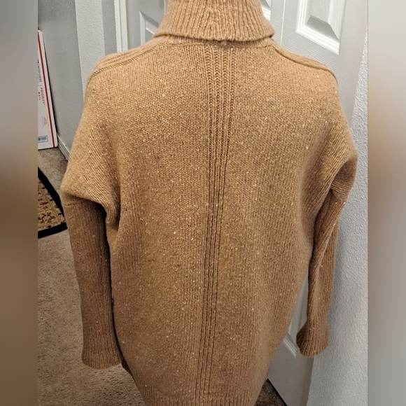 Lauren Ralph Lauren Shawl Wool/Alpaca Blend Knitted Open Cardigan  Size S - Picture 3 of 7